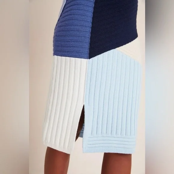 Maeve by Anthropologie Color blocked Sweater Pencil Skirt Small - Picture 6 of 10